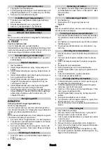 Предварительный просмотр 44 страницы Kärcher Puzzi 30/4 E User Manual