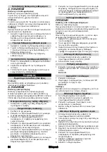 Предварительный просмотр 64 страницы Kärcher Puzzi 30/4 E User Manual