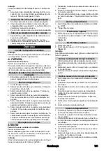 Предварительный просмотр 101 страницы Kärcher Puzzi 30/4 E User Manual