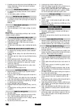 Предварительный просмотр 112 страницы Kärcher Puzzi 30/4 E User Manual