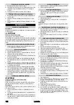 Предварительный просмотр 132 страницы Kärcher Puzzi 30/4 E User Manual