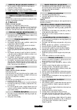 Предварительный просмотр 137 страницы Kärcher Puzzi 30/4 E User Manual