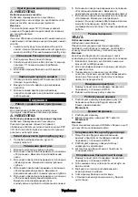 Предварительный просмотр 142 страницы Kärcher Puzzi 30/4 E User Manual