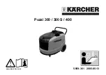 Kärcher PUZZI 300 Manual предпросмотр