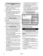 Preview for 8 page of Kärcher Puzzi 400 K Manual