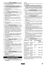 Предварительный просмотр 7 страницы Kärcher Puzzi 9/1 Bp Manual