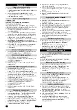 Предварительный просмотр 62 страницы Kärcher Puzzi 9/1 Bp Manual