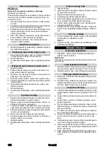 Предварительный просмотр 108 страницы Kärcher Puzzi 9/1 Bp Manual