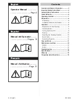 Preview for 2 page of Kärcher RC 3000 Operator'S Manual