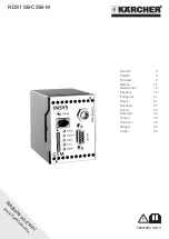 Kärcher RDS1 SB-C Operating Instructions Manual preview