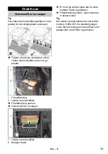 Предварительный просмотр 79 страницы Kärcher SB VC 1 EC Manual