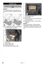 Предварительный просмотр 282 страницы Kärcher SB VC 1 EC Manual