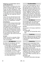 Preview for 10 page of Kärcher SC 1.010 Manual