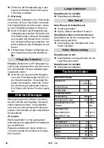 Предварительный просмотр 12 страницы Kärcher SC 1.010 Manual