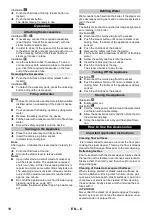 Предварительный просмотр 10 страницы Kärcher SC 1 Manual