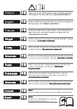 Preview for 2 page of Kärcher SC 1100 Operating Instructions Manual