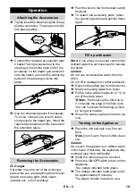 Предварительный просмотр 19 страницы Kärcher SC 1125 plus Manual