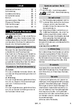 Preview for 5 page of Kärcher SC 3.100 Manual