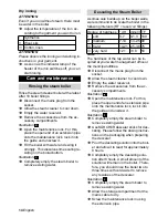 Preview for 14 page of Kärcher SC 4 Iron Kit Operating Instructions Manual