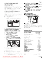 Предварительный просмотр 93 страницы Kärcher SE 3001 plus Manual