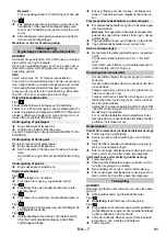 Предварительный просмотр 41 страницы Kärcher SE 5.100 Original Operating Instructions