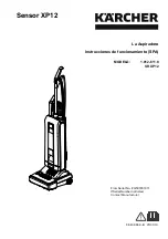 Предварительный просмотр 17 страницы Kärcher Sensor XP12 Operating Instructions Manual