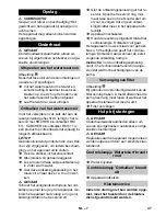 Preview for 47 page of Kärcher SG 4 4 User Manual