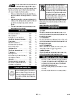 Preview for 215 page of Kärcher SG 4 4 User Manual