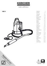 Kärcher SGG 1 Manual preview