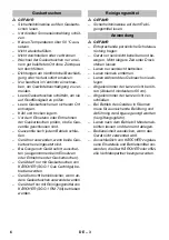Preview for 6 page of Kärcher SGG 1 Manual