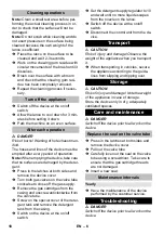 Preview for 18 page of Kärcher SGG 1 Manual