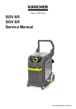 Preview for 1 page of Kärcher SGV 6/5 Service Manual