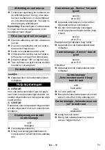 Preview for 71 page of Kärcher SGV 8/5 Manual