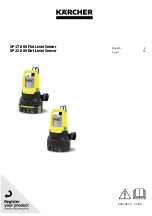 Предварительный просмотр 1 страницы Kärcher SP 17.000 Flat Level Sensor Manual