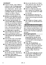 Preview for 8 page of Kärcher SV 7 Manual