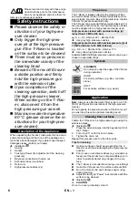 Preview for 4 page of Kärcher T 350 Original Instructions