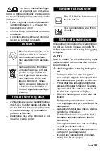 Preview for 31 page of Kärcher T 9/1 Bp Manual