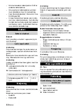 Preview for 32 page of Kärcher T 9/1 Bp Manual