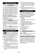 Preview for 4 page of Kärcher T-Racer T 400 Manual