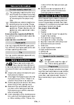 Preview for 7 page of Kärcher T-Racer T 400 Manual