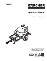 Kärcher TRS-3500-S Operator'S Manual preview