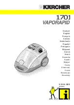 Kärcher VAPORAPID 1701 Operating Instructions Manual preview