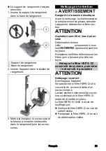 Предварительный просмотр 39 страницы Kärcher VC 4i Cordless Operator'S Manual