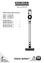 Предварительный просмотр 1 страницы Kärcher VCN 3 Operator'S Manual