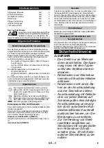 Preview for 5 page of Kärcher WD 1 Manual