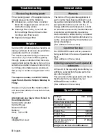 Preview for 8 page of Kärcher WD 2.2 series User Manual