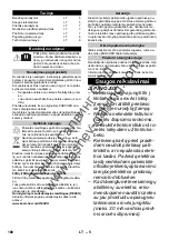 Предварительный просмотр 106 страницы Kärcher WD 2 Premium Instructions Manual