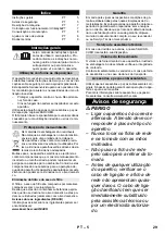 Preview for 29 page of Kärcher WD 2 Instructions Manual