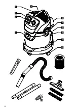 Предварительный просмотр 2 страницы Kärcher WD 3.600 MP Original Instructions Manual