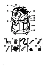 Предварительный просмотр 2 страницы Kärcher WD 3 Car Original Instructions Manual